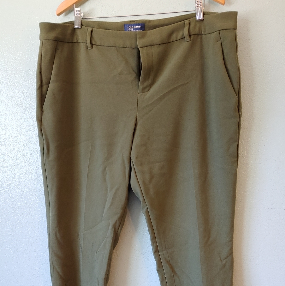 Olive Old Navy Harper Pants